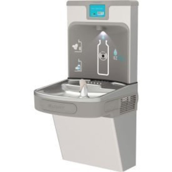 Elkay Elkay EZH2O Enhanced Wall Mounted Filtered Water Bottle Refilling Station, Stainless Steel LZS8WSSP